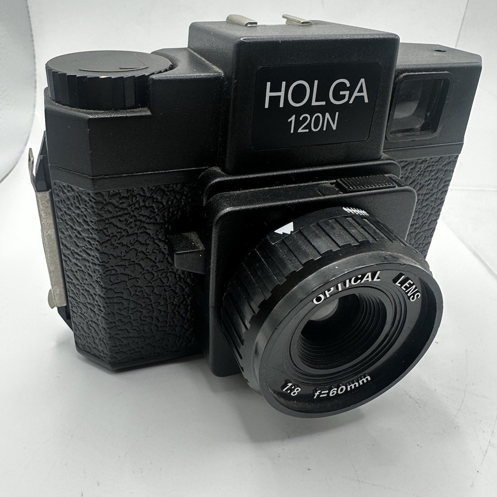 Holga 120N Medium Format 120mm Film Camera Black Optical Lens Fixed Focus 2006